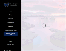 Tablet Screenshot of bluedragonmarketing.com